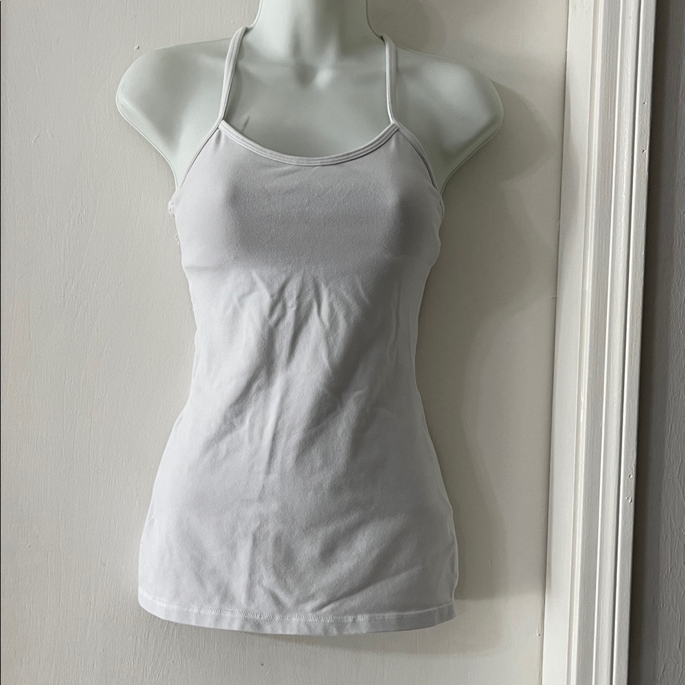 Lululemon Athletica White Strappy Tank - Picture 5 of 6